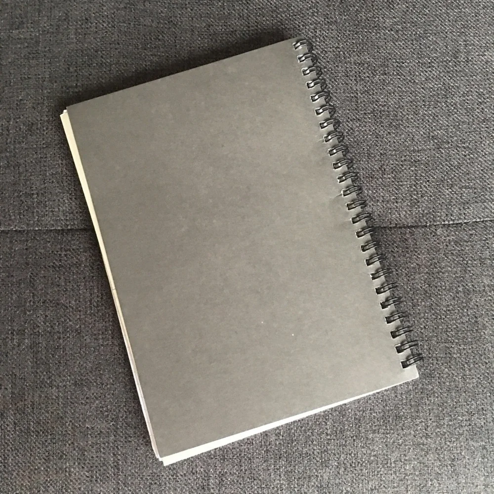 “Karma Is Only A B**** If You Are” Notebook, Journal, White, Green, ~65 pages